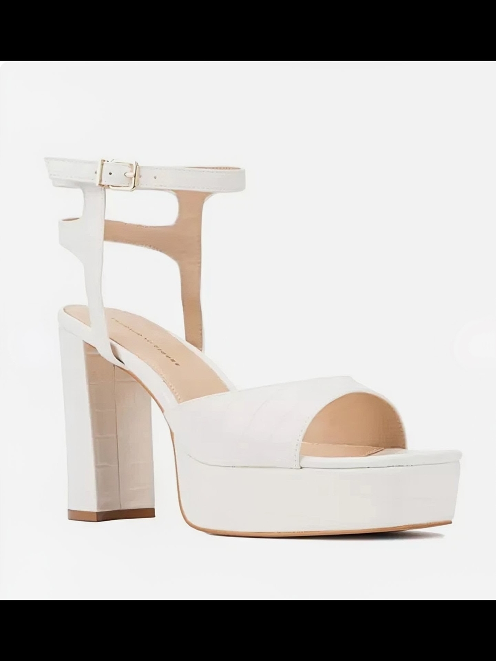 Fashion to Figure Platform Block Heel Sandal